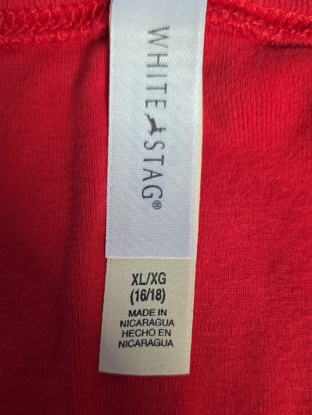 White Stag Red Sleeveless Tank Top - Picture 4 of 6